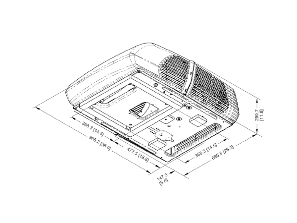 AR-053 Rooftop maatschets